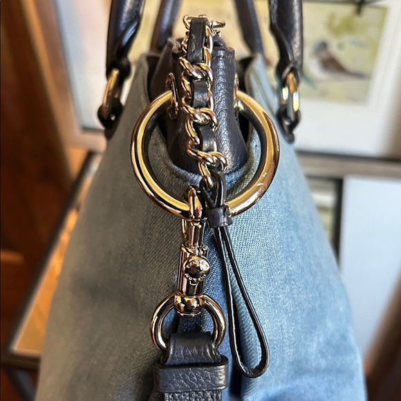 Coach Denim Blue Tote Bag - Picture 7 of 16